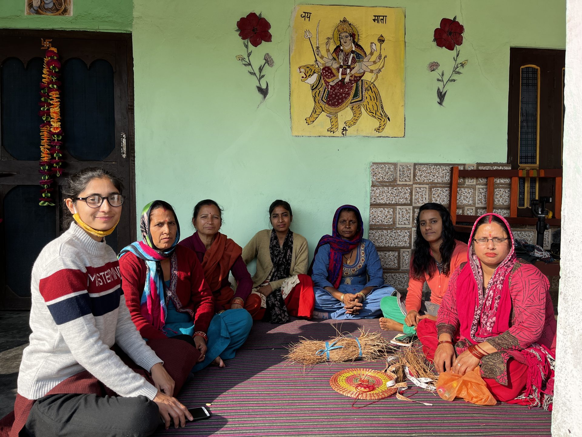 Short film on a pine needle weaver’s collective in Shahpur, supported by the South Asia Women’s Foundation (SAWF IN).