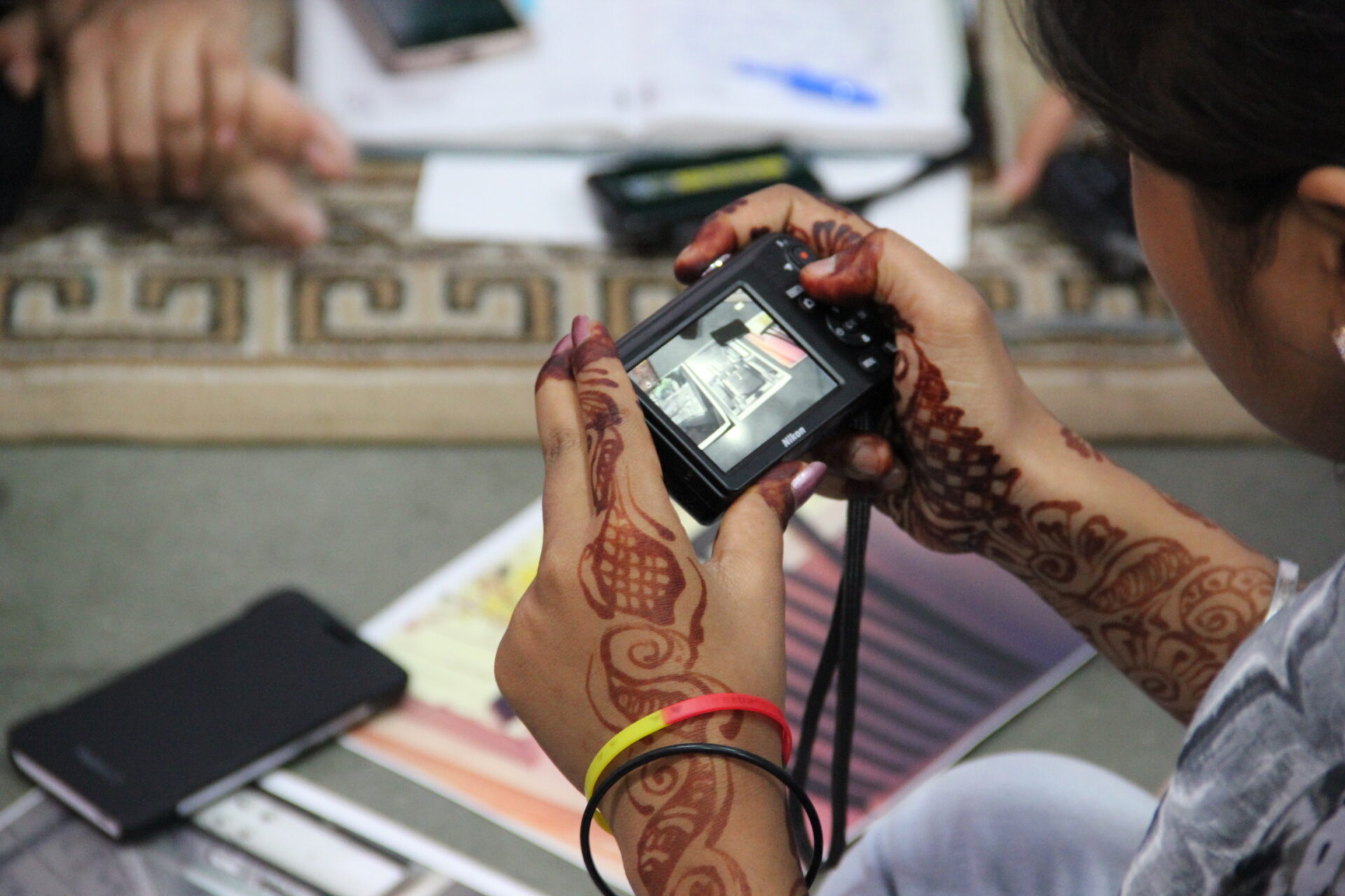 Photography workshop for HIV-positive girls, supported by WGNRR and Do You See HIV?